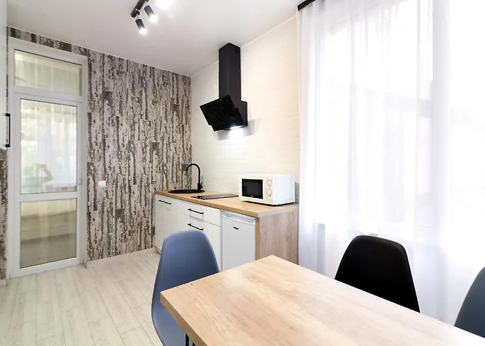 Leogrand On B Khmelnytskogo 27a شقة *